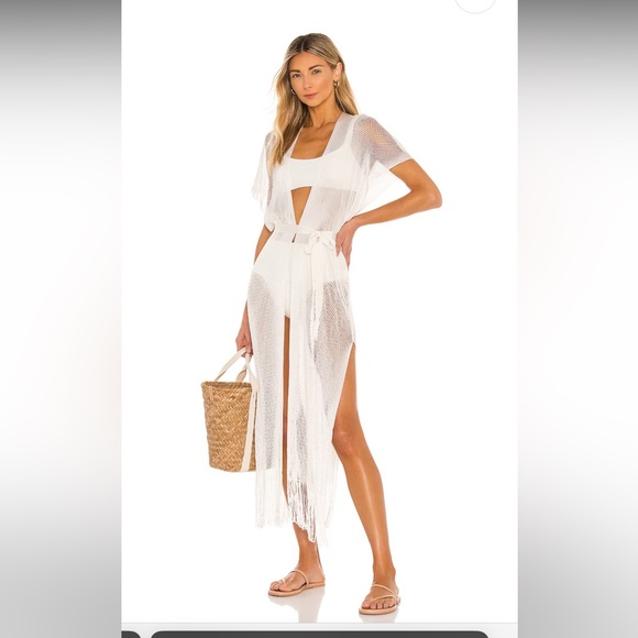 Gorgeous Sold out color LuliFama swim coverup! One size fits all! - Picture 3 of 6